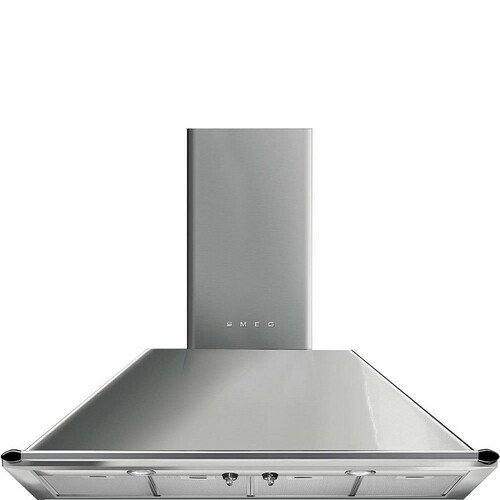 Smeg Ktr110xe Vegghengt Ventilator - Rustfritt Stål