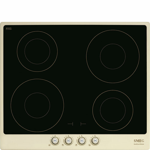 Smeg Si764pom Induksjonstopp - Krem