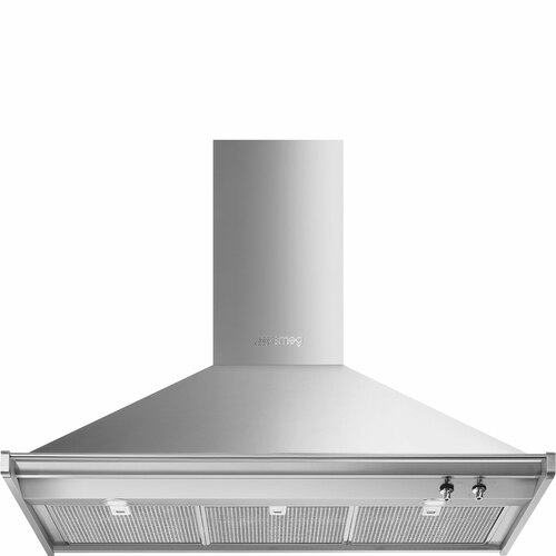 Smeg Kd100hxe Vegghengt Ventilator - Rustfritt Stål