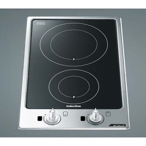 Smeg Pgf32i-1 Induksjonstopp - Svart/glass