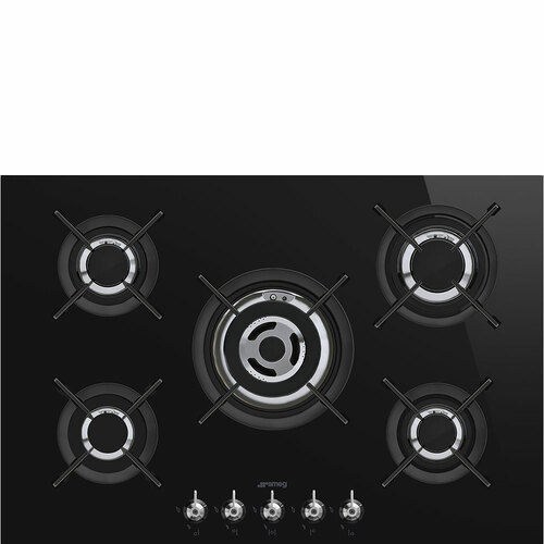 Smeg Pv375cn Gasstopp - Svart
