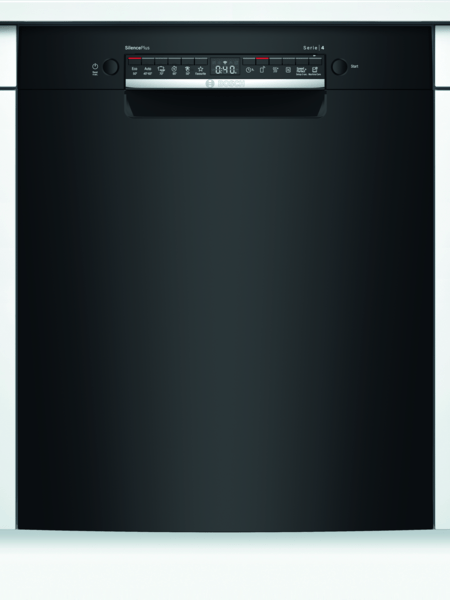 Bosch Smu4hab48s Serie 4 Innebygd Oppvaskmaskin - Svart