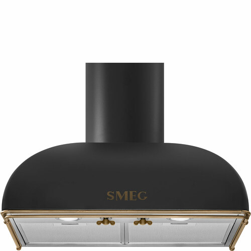 Smeg Ks59aoe2 Vegghengt Ventilator - Antrasitt