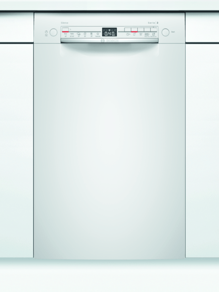 Bosch Spu2hkw57s Serie 2 Innebygd Oppvaskmaskin - Hvit