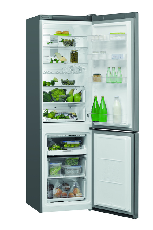 Whirlpool W7 931t Ox Kombiskap - Rustfritt Stål