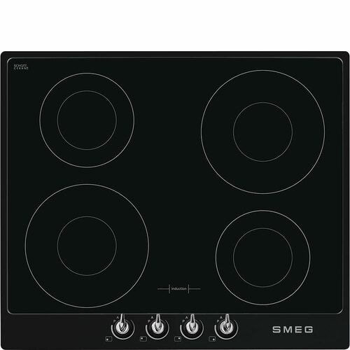 Smeg Si964nm Induksjonstopp - Svart/glass