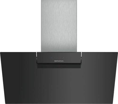 Siemens Lc87kem60 Iq100 Vegghengt Ventilator - Svart/glass