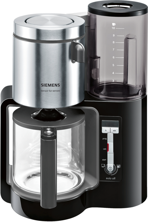 Siemens Tc86303 Kaffetrakter - Svart/sølv