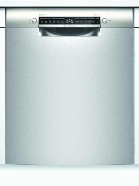 Bosch Smu4hai48s Serie 4 Innebygd Oppvaskmaskin - Rustfritt Stål