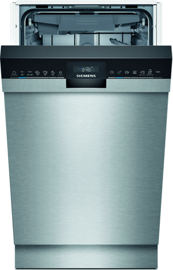 Siemens Sr45zs09ms Iq500 Innebygd oppvaskmaskin - Rustfritt Stål