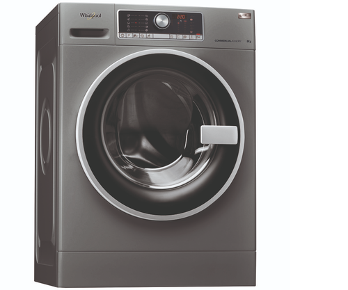 Whirlpool Awg812s/pro Vaskemaskin - Svart/sølv