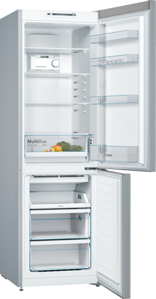 Bosch Kgn36nleb Serie 2 Serie2 Kombiskap - Stål Look