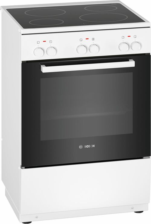 Bosch Hka000021u Serie 2 Keramisk Komfyr - Hvit